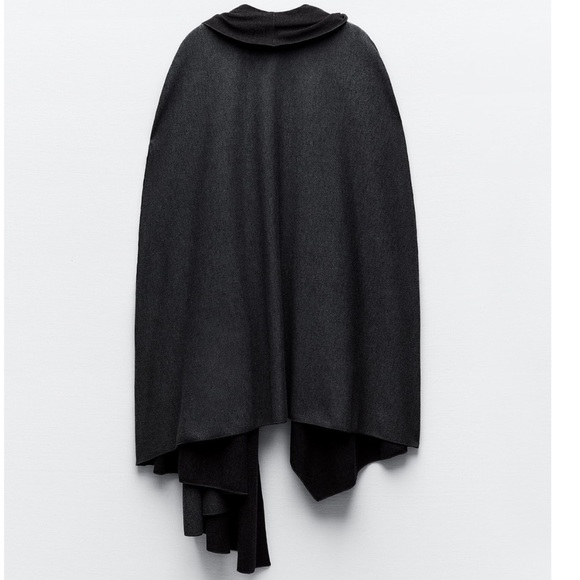 Zara wool blend cape - Picture 8 of 9